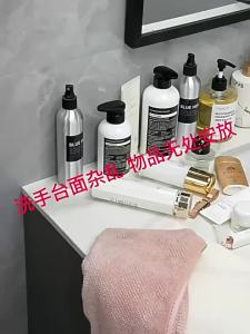 30/40/50CM Punch-Free Bathroom Shelf Shampoo Rack Aluminum Shower Organiser Without Drilling Toilet Shelf Bathroom Accessories