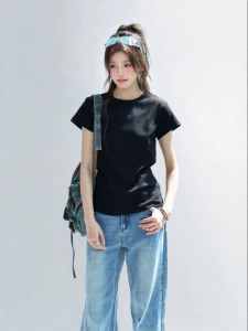 CHANT2nd | Summer Slim Fit Short Sleeve T-Shirt
