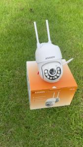 HVISION แพ็ค4ตัว กล้องวงจรปิดไร้สาย wifi 2.4G/5G กล้องวงจรปิด 8ล้านพิกเซล ภาพคมชัด กล้องกันน้ำ กล้องวงจร 4K IP Camera  4กล้อง ประกัน 1ปี องรับภาษาไทย