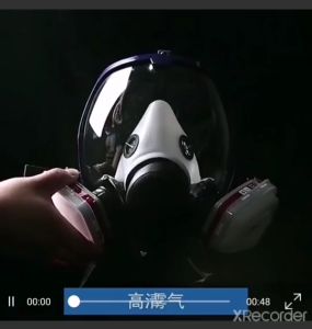 RESPIRATOR SAFURANCE MASKER GAS FULL FACE RESPIRATOR MASK WITH N95 AND RES AMONIA 6800