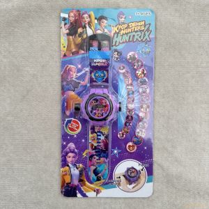 Hasbro | Kids Projection Watch 24 Images Cartoon Digital Electronic Wristwatch Multifunctional Toy Watch for Fans Birthday Party Favors