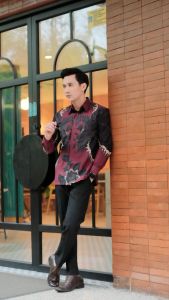 WOUBATIK - Kemeja Batik Sanggit Slimfit Lapis Furing KP 293