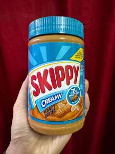 462g Skippy Creamy Peanut Butter 7g protein per serving No Preservative