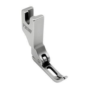 P363NF Narrow Zipper Presser Foot For Single Needle Lockstitch Sewing Machine Parts 0.3 Big Needle Hole JUKI BROTHER