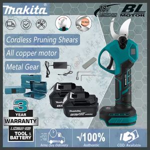 Makita Cordless Electric Branch Pruner Shears Scissors Pruner Ratchet Cutter Branches Garden Tools