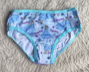 Girls Cartoon Panties - Assorted Designs - 8T - Pull Out Style - Sleepwear & Underwear - Kids Clothing - Girls Clothing