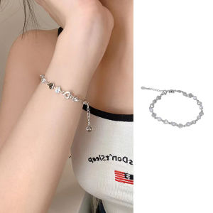 Corinna Loving Diamond Bracelet Women Cool Style Light Luxury High-end Sense Girlfriend Handwear