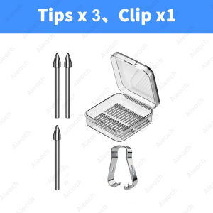 VUUV Replacable Pencil Nib for Samsung Galaxy Tab S7/S7FE/S7+/S8/S8+ Titanium Alloy Touch Stylus S Pen Tip Wear Resistant