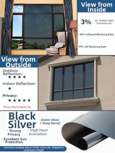 JIUYANG | Sunproof Heat Insulating Film Single Direction See-Through Sunscreen