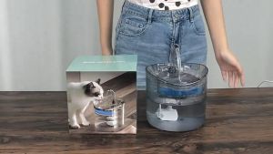 Pet water dispenser Kitten water dispenser Automatic cycle Intelligent constant temperature control Cat and dog fountain water supply
