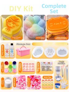 DUOCAIHANI | DIY Stress Relief Cat Paw Mold Silicone Kit