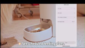 Petree 3.5L WIFI App Control  Automatic Food Dispenser Pet Feeder Wide Dish For Cat Dog Bekas Makanan Kucing Automatik