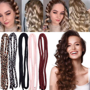Heatless Curling Rod Headband Soft Hair Curlers No Heat Hair Rollers Lazy Curls Sleeping Headband Ties Hair Styling Tools