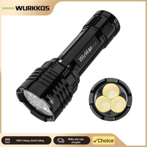 Wurkkos | Đèn Pin Lặn Wurkkos DL30 3600 Lumens Với Pin 21700 CRI Siêu Cao Chống Nước Hợp Kim Nhôm Dùng Cho Săn Cá Bằng Lao