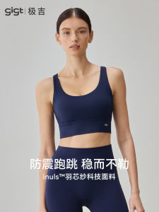 Gigt Sports Bra Fitness Yoga Vest Shock Absorption Inuls Feather Core Thread Ultra Elastic Breathable Nylon Sports Underwear