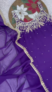 PRE ORDER 15 DAYS - READYMADE EMBROIDERED SHARARA SUIT