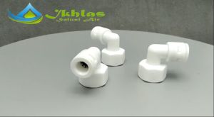 RO Water Fitting Elbow 1/4" 3/8" -20mm Famale/ Quick Connector