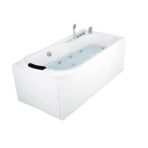 SUNRANS | Adult Suitable Home Massaging Bathtub With Intelligent Bubble Surfing And Constant Temperature Heating