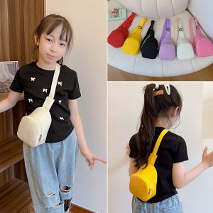 Túi Đeo Chéo Trẻ Em Màu Trơn in Logo Túi Đeo Chéo Mẫu Giáo Túi Quà Tặng Nhỏ Túi Quà Tặng Thực Tế Cho Lớp Học Túi Đeo Chéo Thời Trang