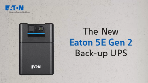 Eaton 5E1600UI-EA 5E Gen2 UPS USB EA 1600 VA 900 W Input: C14 Outputs: (6) C13 Tower Automatic Voltage Regulation (AVR) HID-compliant USB port