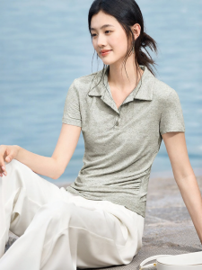 MOHANYIMEI | Slim Fit Breathable Polo T-Shirt