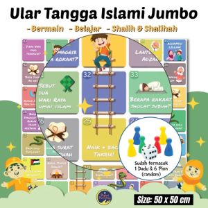 Permainan Ular Tangga Keluarga Seru! Bisa Main Hingga 6 Orang