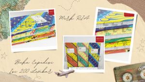 Buku Hard Cover Ekspedisi RIA 200 Lembar (1 Pcs)