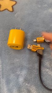 Bộ sạc nhanh chuẩn PD 20W kèm dây sạc 4in1 đa chức năng tiện dụng sạc mọi thiết bị bảo hàng 12 tháng