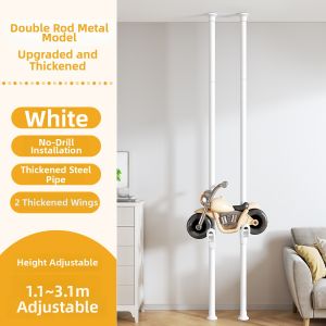 WEILAISHI | Multi-level Hanging Storage Rack for Bicycles Scooters Balls and Toys