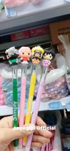 Pensil Susun / Peluru Simply Naruto Sasuke Kakashi Sakura Karakter Kartun Alat Tulis Pencil Isi Ulang