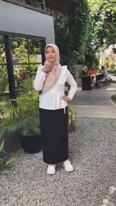 BEST SELLER ROK RAJUT SPAN TANPA BELAHAN / ROK RAJUT PREMIUM / ROK PANJANG TERMURAH / MAXI SKIRT/ ROK SPAN KNITTED / ROK RAJUT