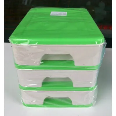 ลิ้นชักเล็ก 3 ชั้น กล่องลิ้นชักขนาดเล็ก ลิ้นชักขนาดมินิ ลิ้นชักมินิ สีหวาน