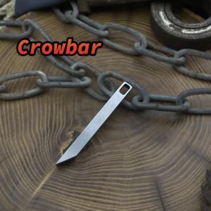 Khóa Móc Chìa Khóa Mini Đa Năng EDC Dụng Cụ Mở Đa Chức Năng Xà Beng Nhỏ Gọn Thép Không Gỉ Siêu Bền Dụng Cụ Bỏ Túi Cho Các Thiết Bị Ngoài Trời