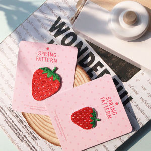Strawberry Embroidery Ironing Clot Clothing Repair Decorative Patches Large And Small Strawberry Patches DIY Accessories