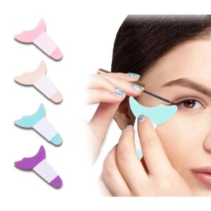 Alat Bantu Aplikator Maskara Eyeliner Eyeshadow 3 in 1 Serbaguna