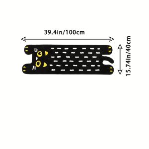 VIKAMA Cartoon Cat Rug Soft Cosy And Warm Machine Washable Entrance Hall Doormat Bedside Rug For Bedrooms Home Décor