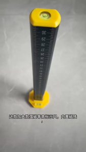 30cm Magnetic Tile Leveling Ruler with Spirit Bubble Level High Precision Equal Height Measuring Ruler Light Steel Keel Ceiling Installation Tool Light Steel Keel Leveling Tool Strong Magnetic Base Ceiling Equal Height Ruler Spirit Level Gradienter Stick