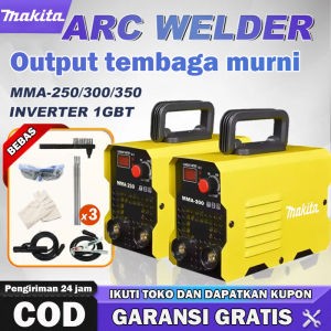 MAKITA Mesin Las Inverter MMA 250-500 450 Watt Mesin pengelasan IGBT Mesin trafo las/Welding machine