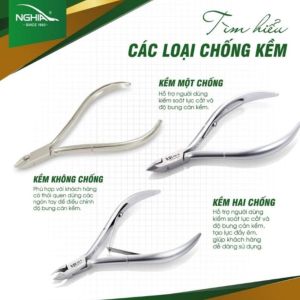 [Hàng cty]Bộ quà tặng truyền thống cao cấp Kềm Nghĩa MD.33 thép không gỉ inox bộ chăm sóc móng 4 món NHILEE NL258 gồm kềm cắt da cắt móng dũa nhíp- NL258