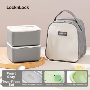 LocknLock | Stainless Steel Insulated Lunch Box Microwave Safe
