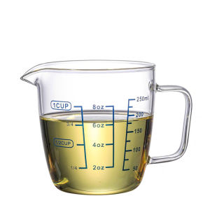 Cốc Đo Chống Nhiệt Từ Kính Borosilicate