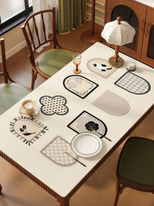 ovzf | Waterproof Oil-Proof Heat-Resistant Easy-Clean Luxury Placemat