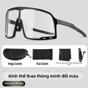 TOOKTRO | Kính Đeo Xe Đạp Cận Thị Đổi Màu Chống Gió và Bụi