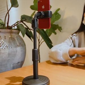 Atdiva Stand Phone Holder Meja 360 Fleksibel Adjustable / Alat Bantu Streaming Video
