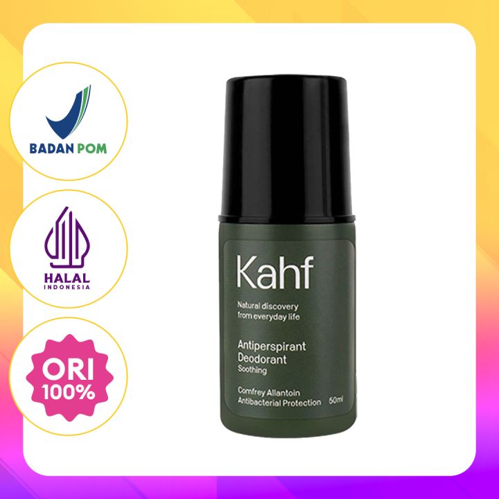 KAHF Antiperspirant Deodorant Soothing Deodorant Bau Badan Ketiak