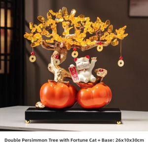 MEIWEISI | Lucky Cat Decorative Ornament with Auspicious Design