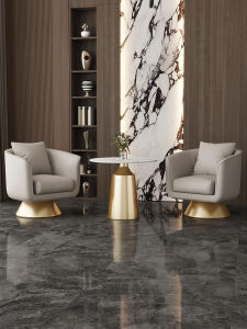 Modern Sofa Leisure Club Combination Single Chair Hotel Reception Desk And Chair Set High Density Rebound Sponge Filling