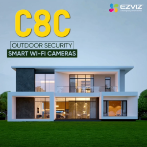 Ezviz C8C Smart Home Outdoor 1080p Pan & Tilt Wifi Camera