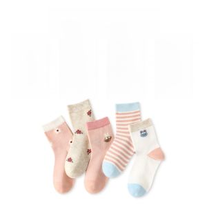 Miiow | Breathable Mesh Childrens Socks Thin Short Tube Spring Summer Style Boys Girls Baby Sports Cotton Polyester Spandex Blend