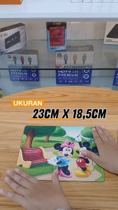 MOUSEPAD KARTUN STUDENT ALAS MOUSE / TATAKAN MOUSE LENTUR